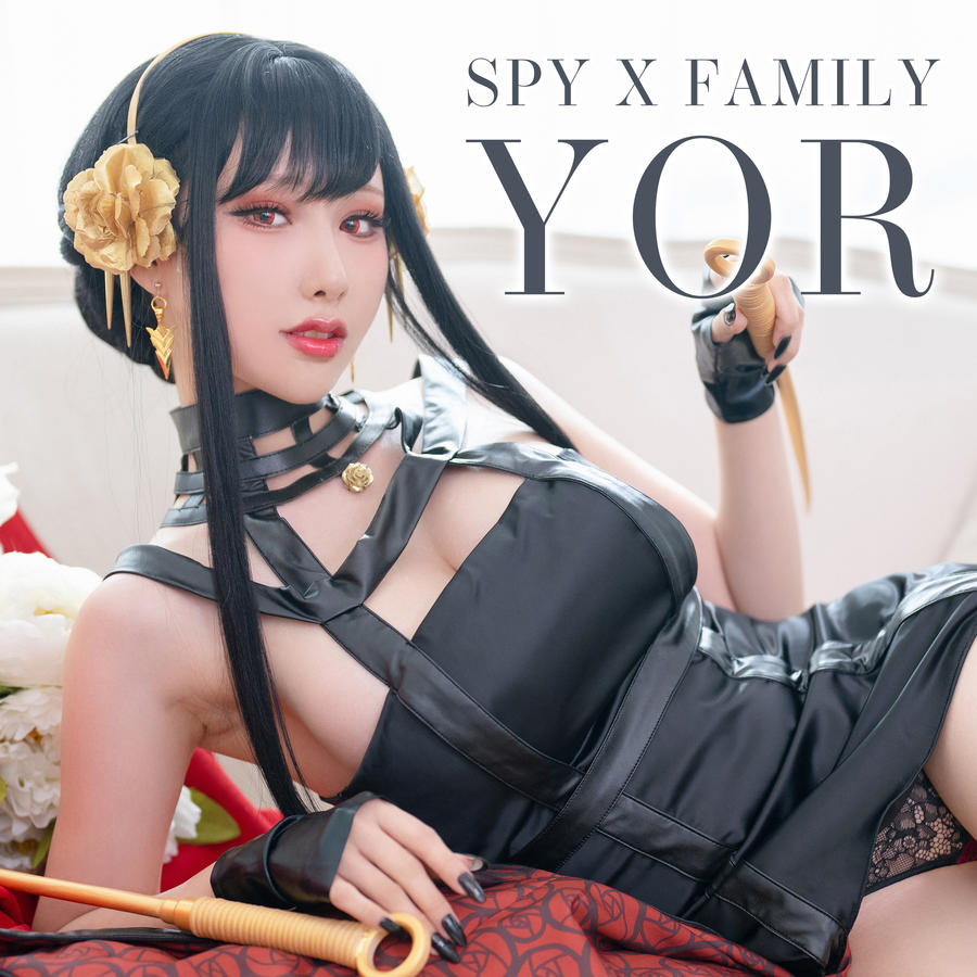 雨波间谍家族约尔福杰cos图集@雨波_HaneAme-Spy x Family Yor Forger插图3