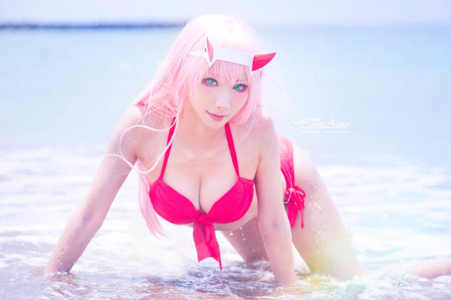 雨波_HaneAme-Zero Two cosplay合集(共7套)插图3