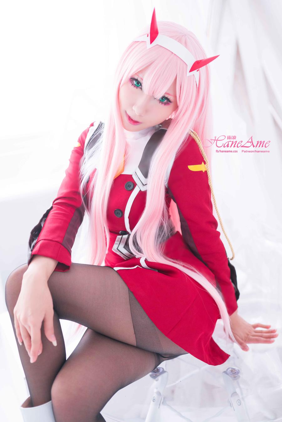 雨波_HaneAme-Zero Two cosplay合集(共7套)插图5