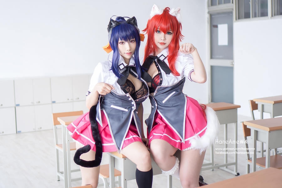 雨波_HaneAme-High school DXD Akeno&rias(20P)插图3