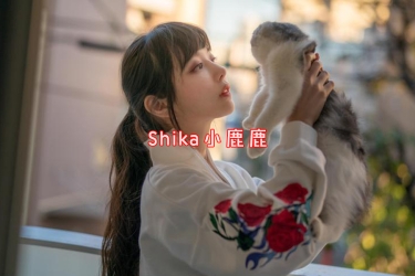 Shika小鹿鹿cos蕾姆天台玩耍美照来袭插图