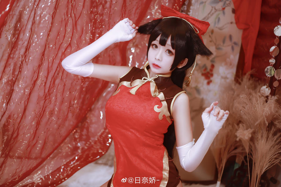 日奈娇高雄獒红旗袍cos图包[碧蓝航线cosplay]插图3