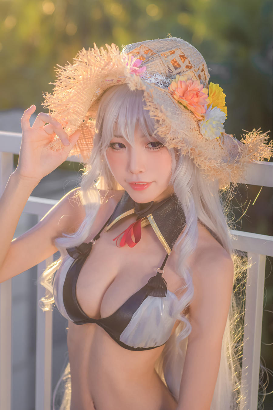 水淼Aqua阿尔及利亚cos图包[水淼Aqua碧蓝航线cosplay]插图3