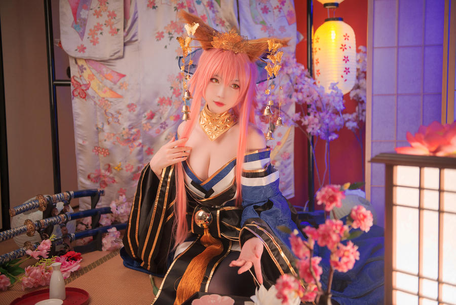 [妖少cos]妖少玉藻前cosplay套图图片[FGO]插图3