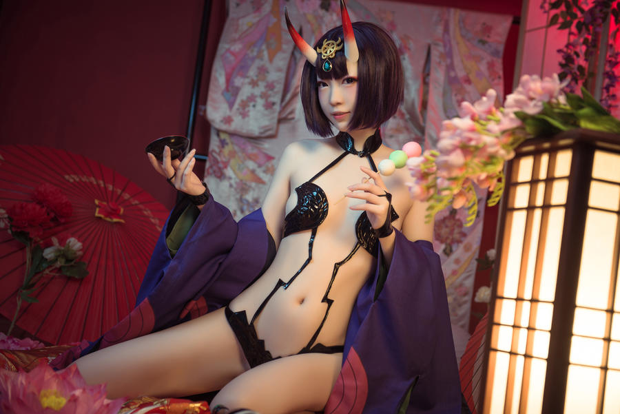 妖少酒吞童子cos图包资源_coser妖少酒吞童子cosplay套图图集[FGO]插图4