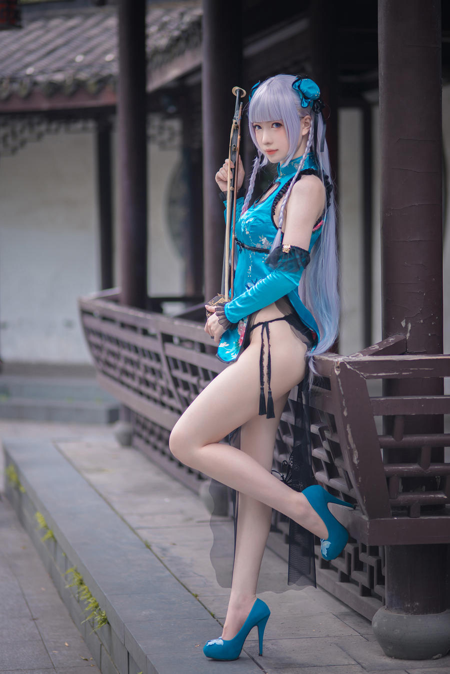 coser妖少黛玉cos图片_妖少林黛玉cosplay图包[红楼梦]插图3