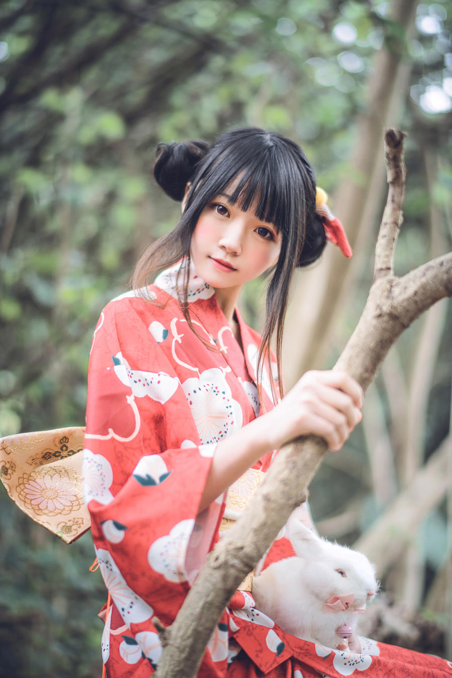 桜桃喵夏日祭写真图片[日本和服高清写真照片]插图3
