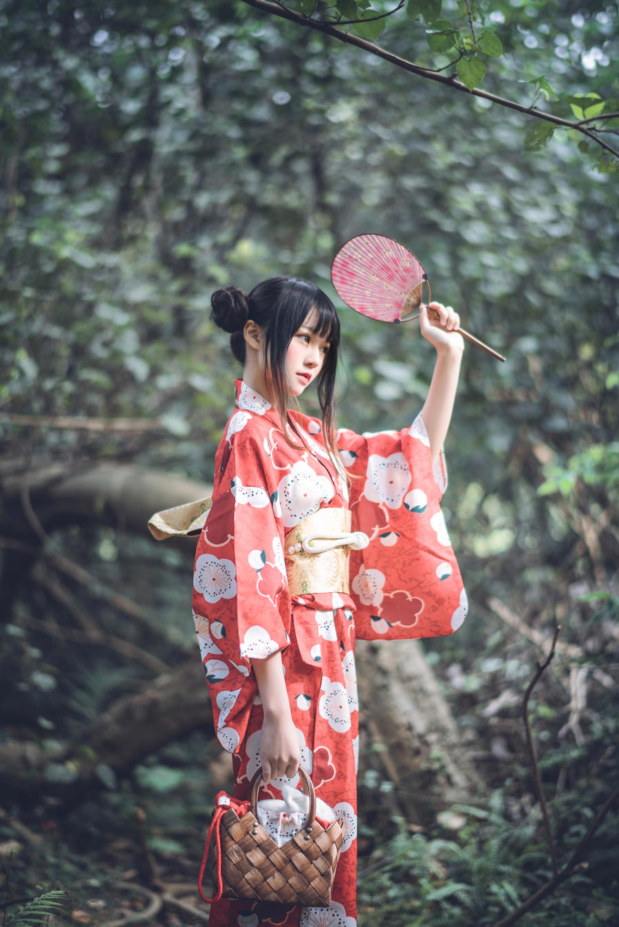 桜桃喵夏日祭写真图片[日本和服高清写真照片]插图4