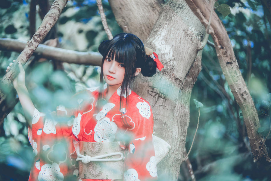桜桃喵夏日祭写真图片[日本和服高清写真照片]插图5