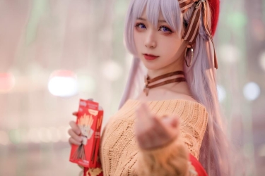 樱落酱w天狼星旗袍cosplay图包图集[碧蓝航线]插图